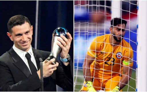Un exjugador chileno apuntó contra el premio The Best que se llevó Dibu Martínez: “Había mejores arqueros”