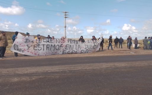 Vecinos de «El Faro» se manifiestan por la falta de agua