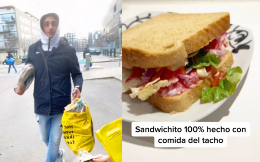 Argentinos emigraron a Dinamarca y comen la basura que tiran los supermercados