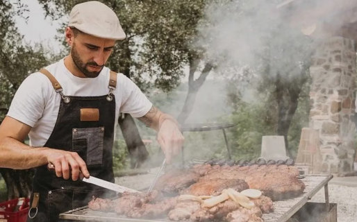 Viajó a Europa a los 19, es asador a domicilio y cuenta el secreto de cocina que es furor en Italia