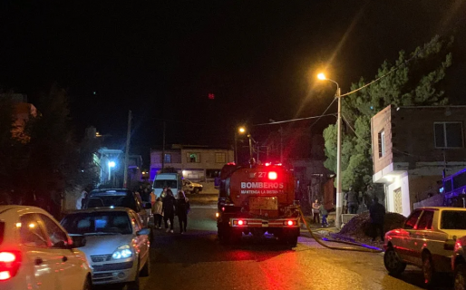 Se incendió una casa en el barrio San Martin: no hubo heridos