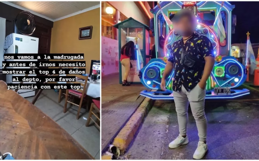 Alquilaron un departamento, lo destrozaron y publicaron orgullosos los daños