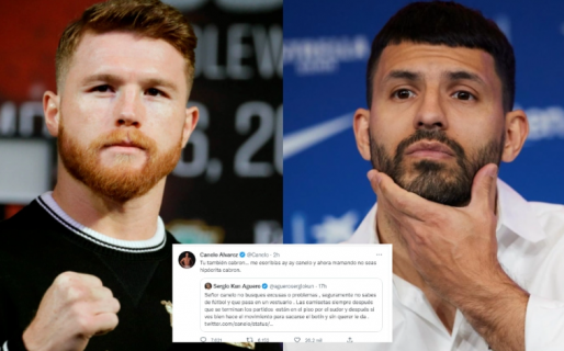 El Kun Agüero recordó su pelea con Canelo Álvarez y admitió que tuvo miedo de que “lo agarrara a trompadas”