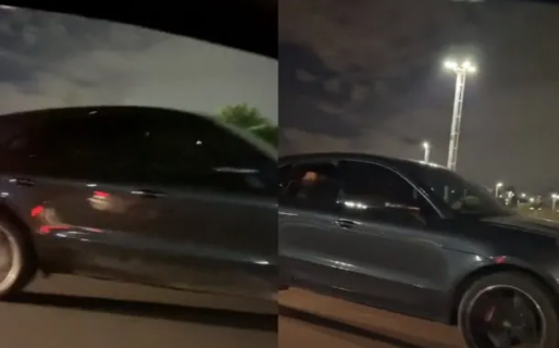 Se cruzaron a Messi en plena autopista y no pudieron contener la emoción ni los nervios