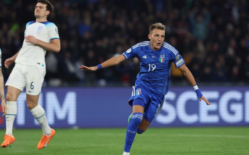 Retegui debutó en Italia y mojó, pero su gol no impidió la derrota ante Inglaterra