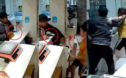Una panadera enfrentó a cuchillazos a un ladrón que intentó robarle dos días seguidos