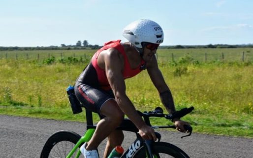 Triatlón: El comodorense Marcos Hernández se consagró por segunda vez en el IronPaz