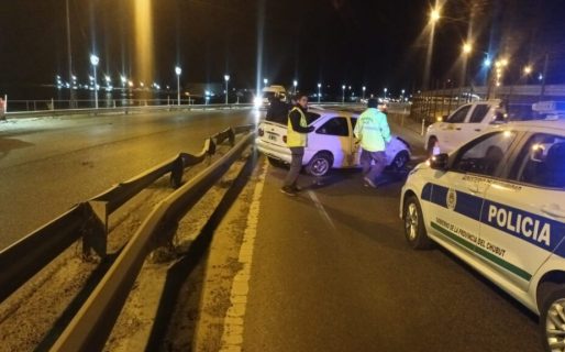 Impactante vuelco a pocos metros de la zona céntrica