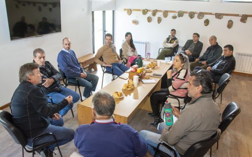 Luque se reunió con integrantes de la Cámara de Comercio de la Cordillera