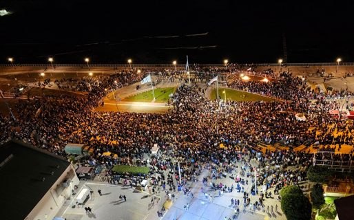 Se realizó la emotiva «Marcha de las Antorchas» en honor a veteranos y caídos de Malvinas