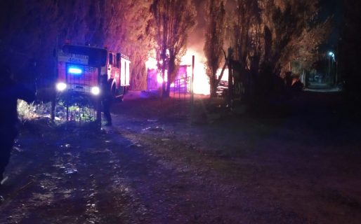 Se incendio una vivienda y habría sido por «fallas domésticas»