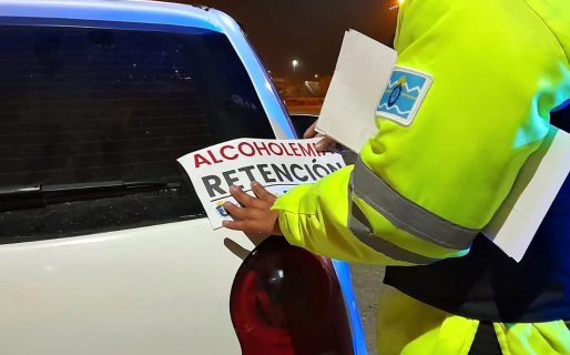 11 conductores dieron positivo de alcoholemia el pasado fin de semana en Comodoro