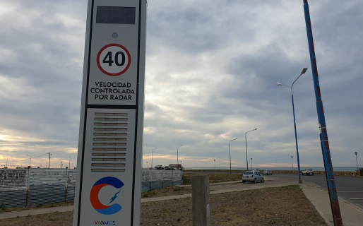 Volvió a funcionar el radar del Paseo Costero: «Fue un desafío que nos plantearon y se pudo arreglar»
