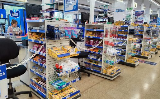 En Comodoro ya no se exhiben alimentos de alto nivel calórico en la línea de cajas