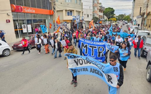 Agrupaciones sociales se manifestaron en el centro con más reclamos