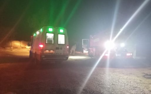 En un desafortunado episodio, un joven resultó con quemaduras en su cuerpo y la casa incendiada