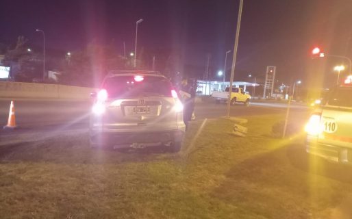 Un hombre conducía con 1,98 g/l de alcohol en sangre y chocó con otro vehículo