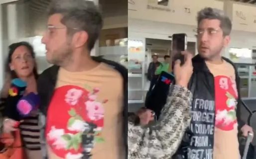Jey Mammon molesto con la presencia de la prensa en España
