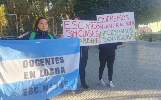 Siguen los problemas edilicios: la Escuela N°755 hace tres semanas está sin actividades