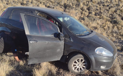 Una mujer despistó en Ruta Nacional 3