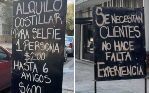 “Alquilo costillar para selfie”: la increíble propuesta de una carnicería que cobra $600 por una foto
