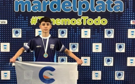 El comodorense Franco Moroncini clasificó al Sudamericano de karate en Brasil