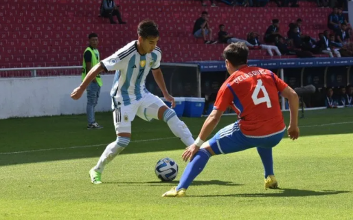 River blindará al comodorense Ian Subiabre, jugador de la Selección Argentina Sub-17