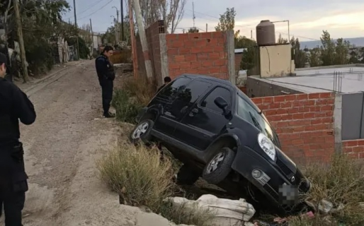 Conducía alcoholizado y terminó desbarrancando tras chocar contra una palma