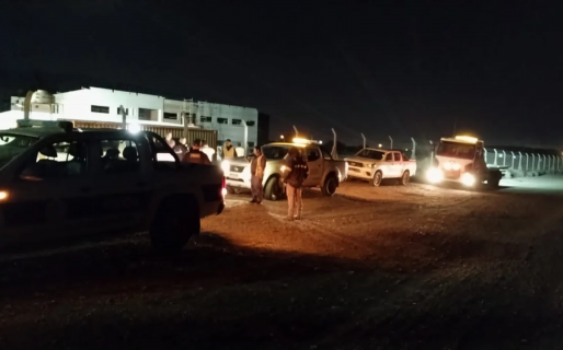 Dos camionetas colisionaron en el Barrio Industrial: no hubo heridos