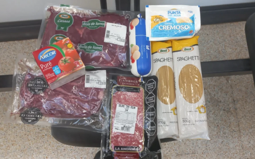 Intentó llevarse más de 6 mil pesos en mercadería sin pagar