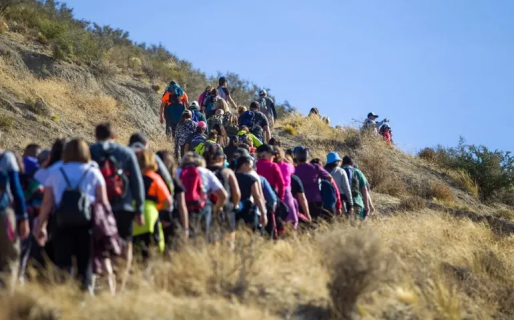 Más de 150 personas disfrutaron del «Trekking por la Tierra»