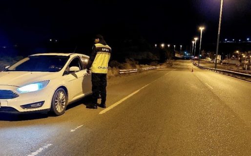 Hubo 4 alcoholemias positivas en la madrugada