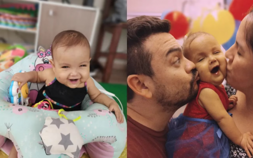 “Mumi” tiene 1 año, sufre una enfermedad rara y espera un milagro: “Estamos en la cuenta regresiva”