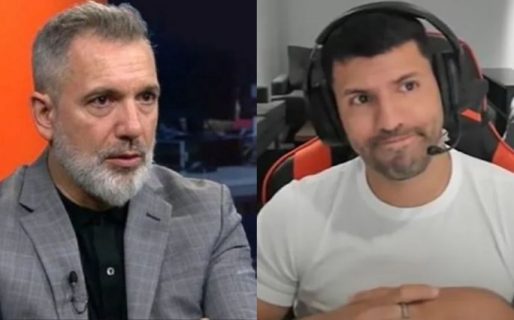 El Kun Agüero destrozó a un periodista que lo había insultado por defender la dolarización de la economía