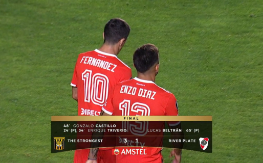 Fuerte tropezón de River en su debut en la Copa Libertadores