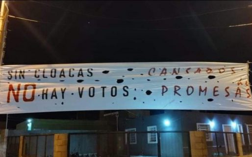 Vecinos de Las Orquídeas reclaman obra de cloacas