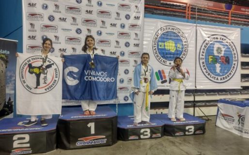Más medallas comodorenses en el Panamericano de Mar del Plata