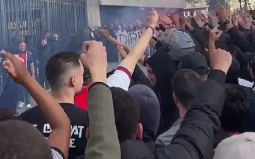 Hinchas del PSG insultaron a Lionel Messi en una protesta en la puerta del club