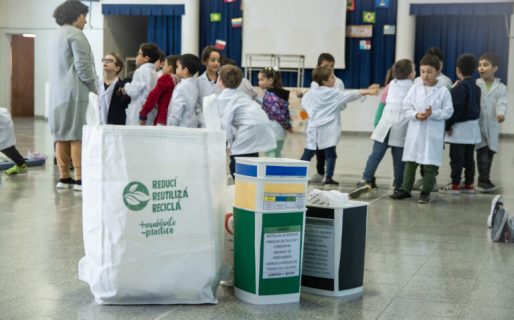 En Rada Tilly, las escuelas también separarán los residuos