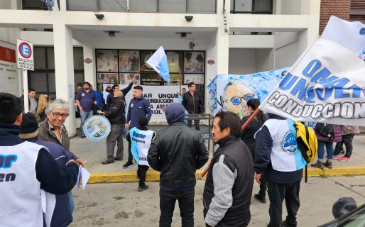 El SOEM se manifestó en las oficinas de Desarrollo Humano para repudiar un caso de violencia laboral