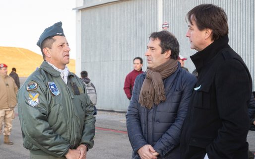 Luque participó del 88° aniversario del Aeroclub local