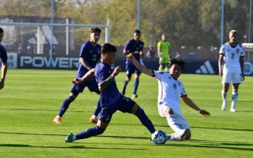 La Sub 20 de Argentina venció 2-1 a Japón en un amistoso de cara al Mundial