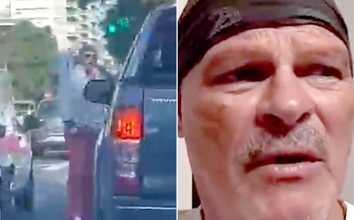 Alfa se enfrentó con una persona en la vía pública, se insultaron y luego aclaró el motivo de su reacción