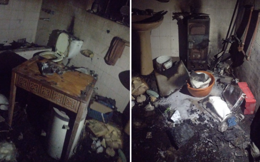 Un hombre de 71 años perdió la vida tras un incendio en su vivienda