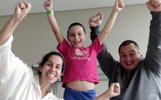 Dante amaba los animales, falleció de cáncer a los ocho años y sus papás cumplieron su sueño