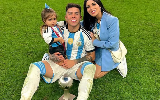 Nació el segundo hijo de Enzo Fernández y Valentina Cervantes