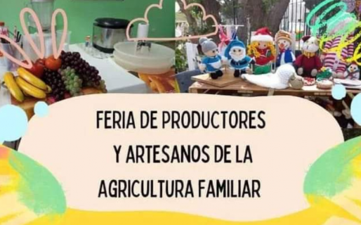 Este domingo habrá una nueva Feria de Productores y Artesanos de la Agricultura Familiar