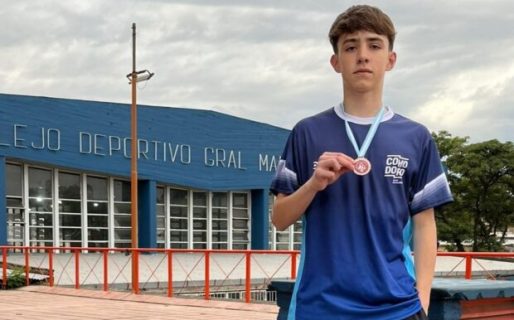 Franco Moroncini consiguió la medalla de bronce en Tucumán y lidera el ránking