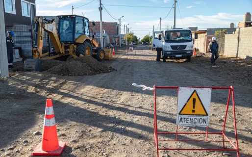 Se amplió la red de gas en Palazzo beneficiando a 30 familias