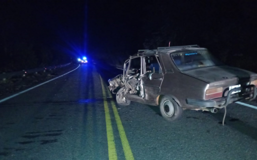 Dos conductores alcoholizados chocaron de frente en la Ruta 40